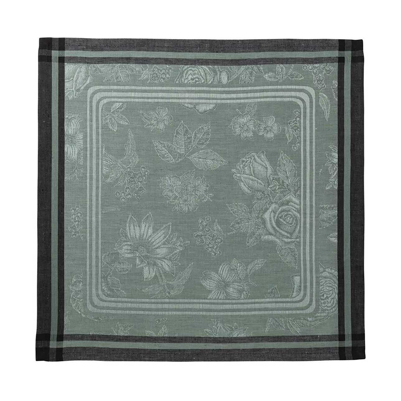 Le Jacquard Francais Romance Green Napkin 20 x 20 Inch, MPN: 31043