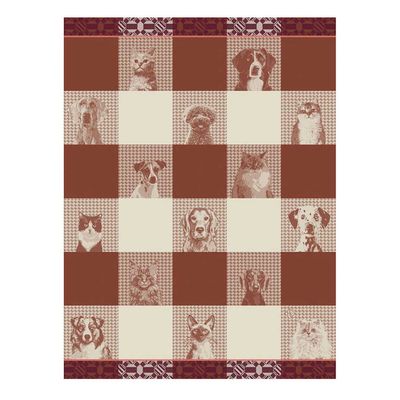 Le Jacquard Francais Truffes Brown Tea Towel 24 x 31 Inch, MPN: 31021