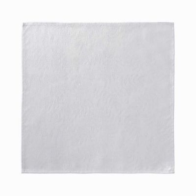 Le Jacquard Francais Vegetal Mood White Napkin 20 x 20 Inch, MPN: 30937