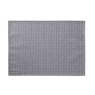 Le Jacquard Francais Empreintes Tissage Enduit Blue Coated Placemat 20 x 14 Inch, MPN: 31251