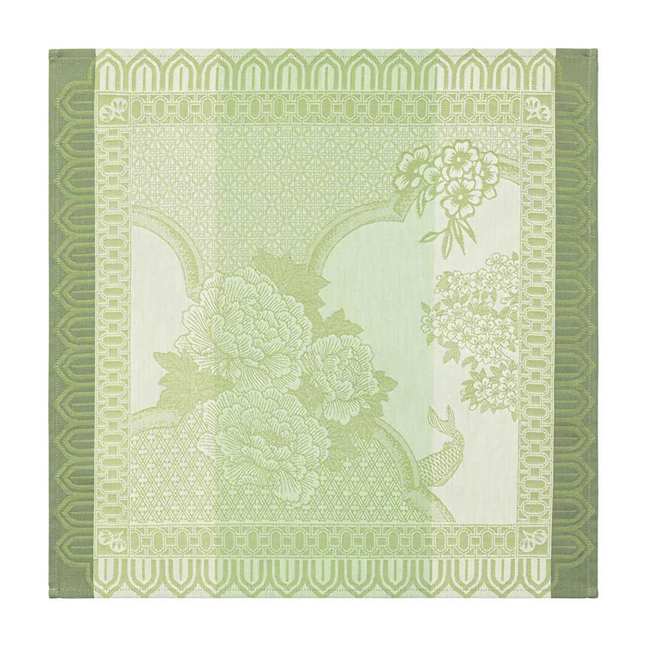 Le Jacquard Francais Promenade Imperiale Green Napkin 20 x 20 Inch, MPN: 31453