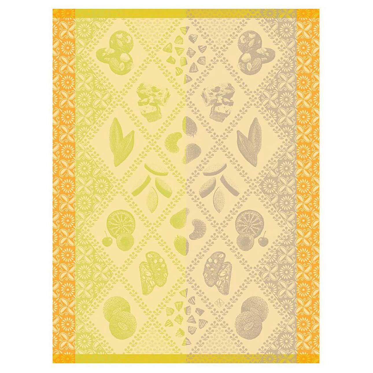 Le Jacquard Francais Eclats Du Midi Douceur Green Tea Towel 24 x 31 Inch, MPN: 31399