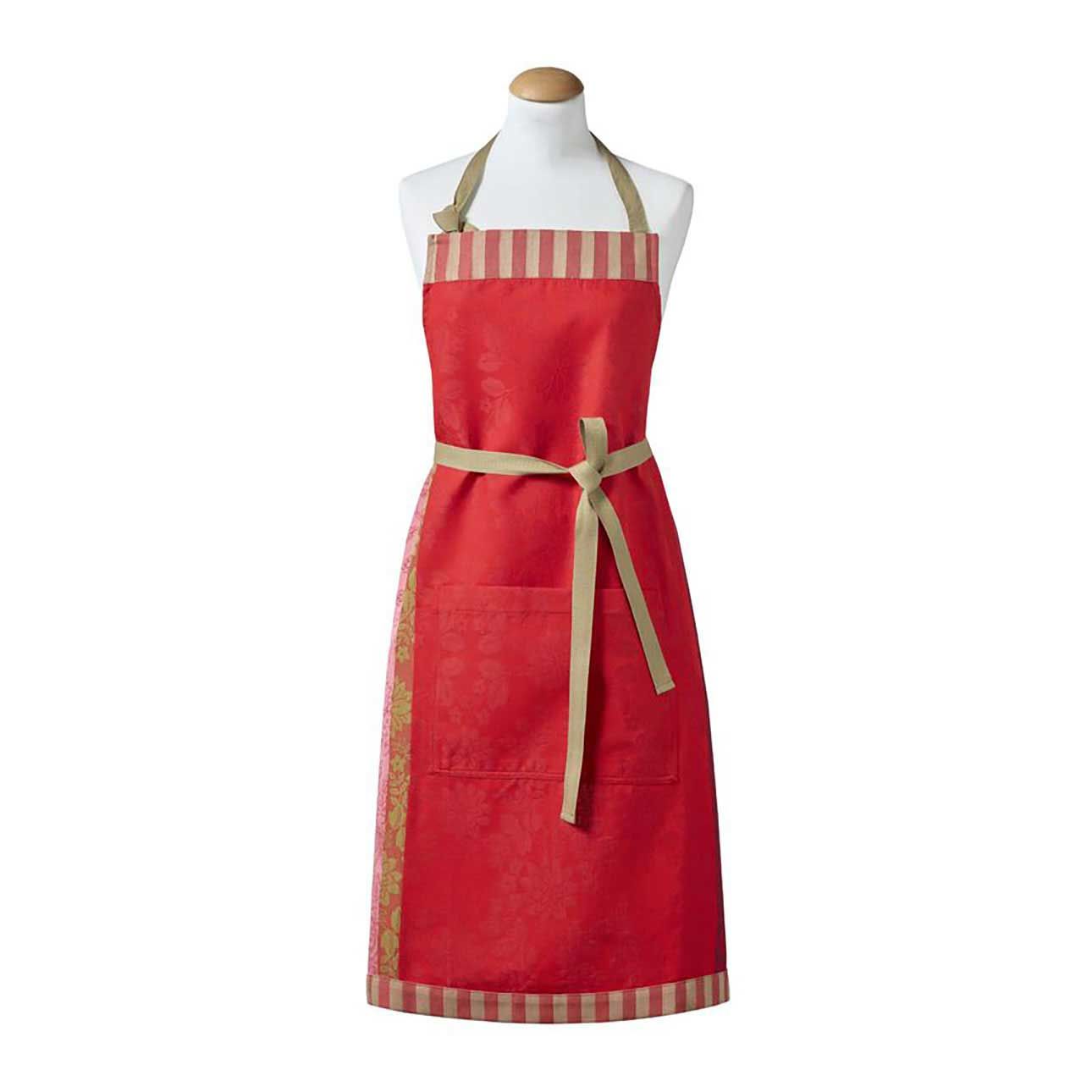 Le Jacquard Francais Gipsy Red Apron 35 x 38 Inch, MPN: 31015
