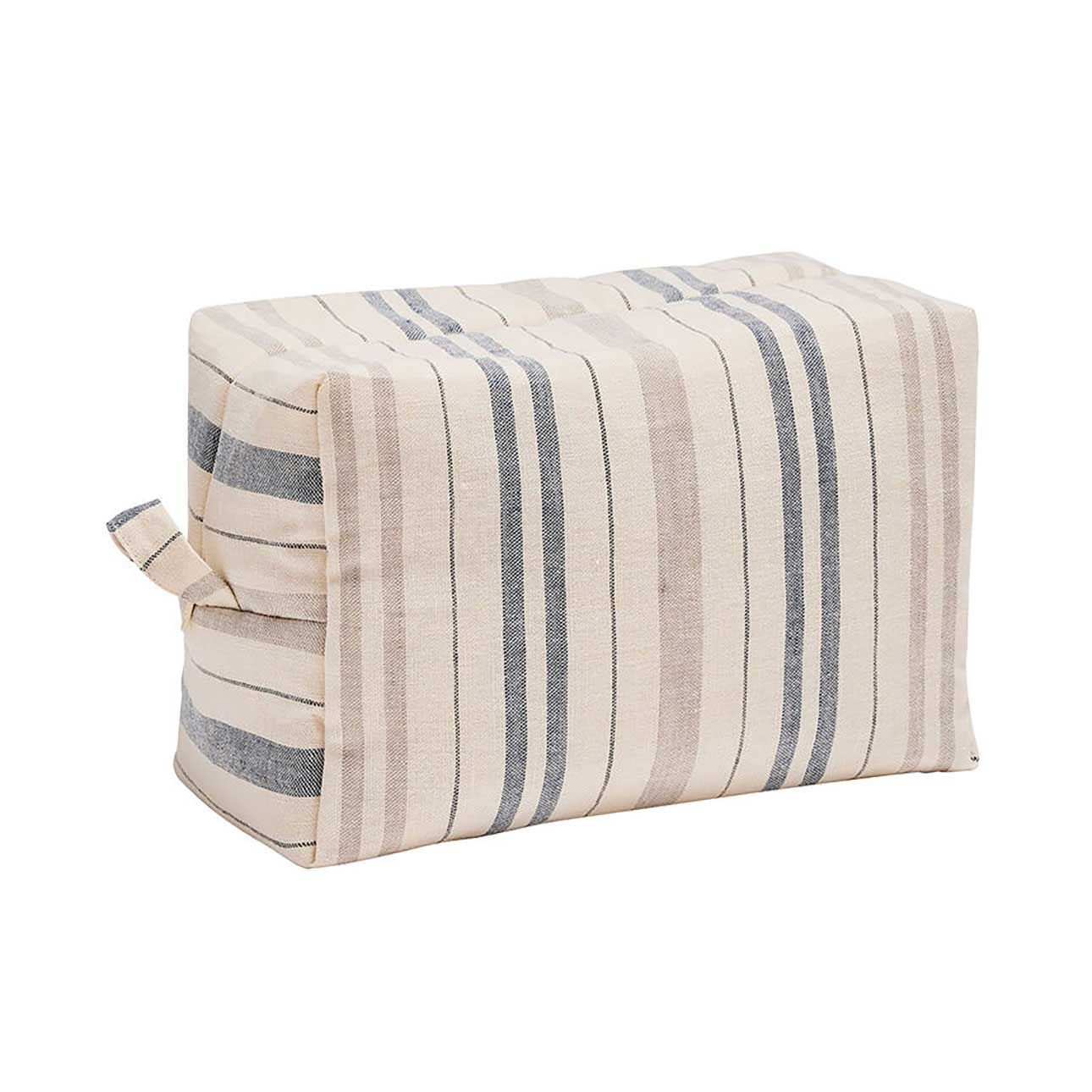 Le Jacquard Francais Dune Blue Pouch 8 x 4 x 5 Inch , MPN: 31747