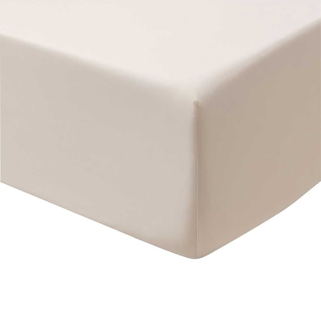Le Jacquard Francais Bois Dormant Beige Fitted Sheets 60 x 80 x 17 Inch QUEEN, MPN: 31075