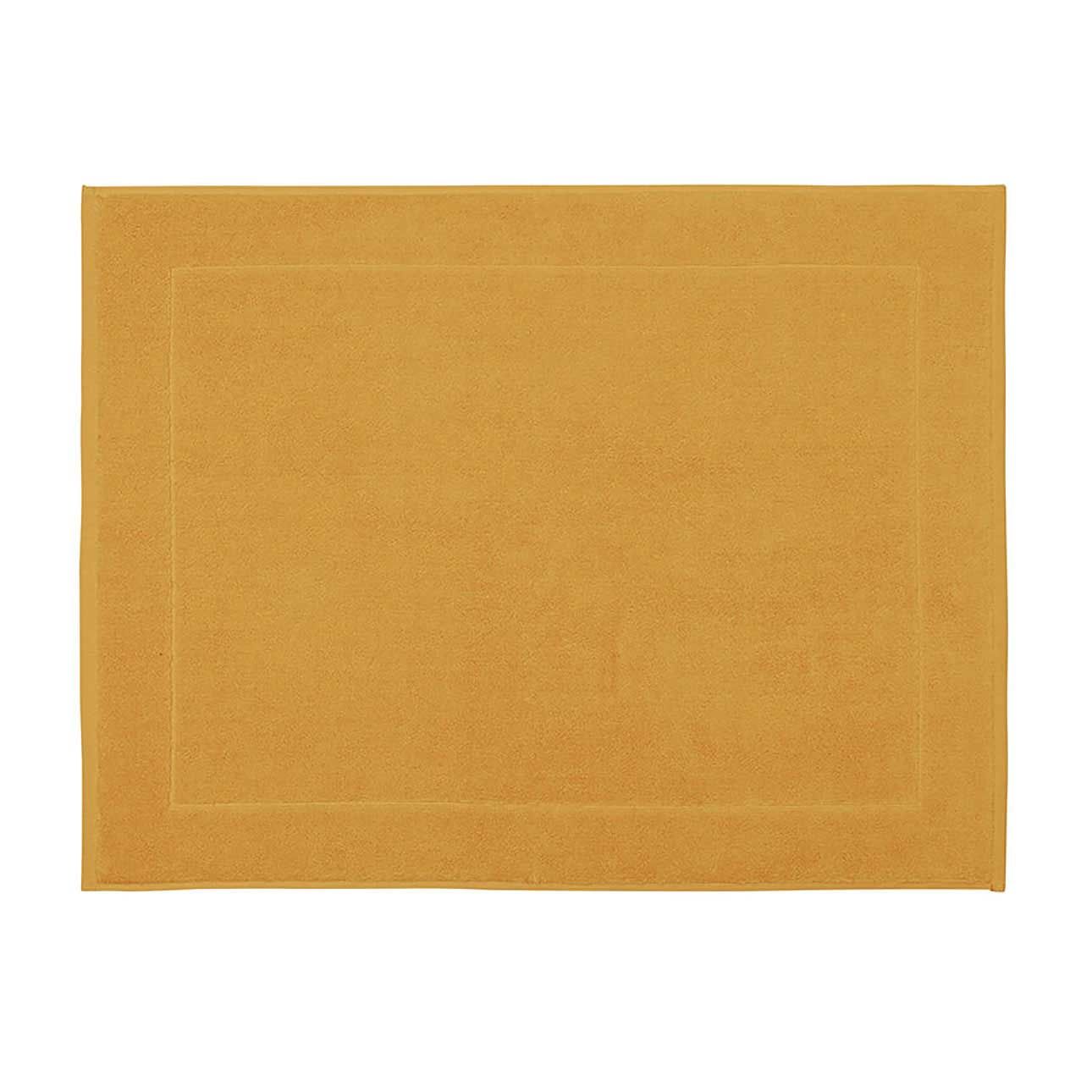 Le Jacquard Francais Caresse Yellow Bath Mat 24 x 31 Inch, MPN: 31271