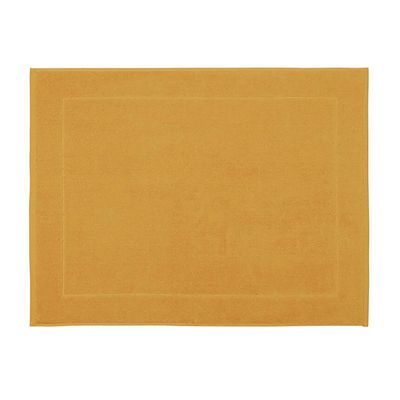 Le Jacquard Francais Caresse Yellow Bath Mat 24 x 31 Inch, MPN: 31271