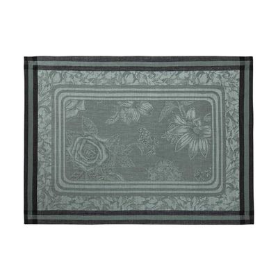 Le Jacquard Francais Romance Green Placemat 20 x 14 Inch, MPN: 31046