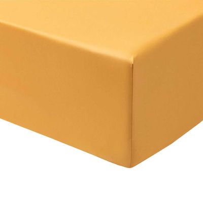 Le Jacquard Francais Panache De Fleurs Yellow Fitted Sheets 72 x 84 x 17 Inch CAL KING, MPN: 31141