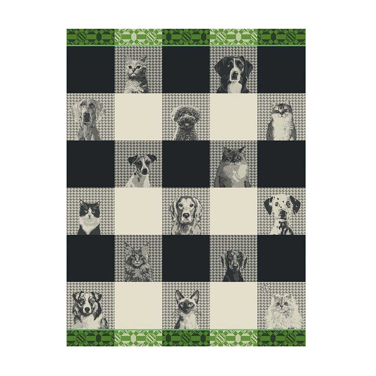 Le Jacquard Francais Truffes Black Tea Towel 24 x 31 Inch, MPN: 31019