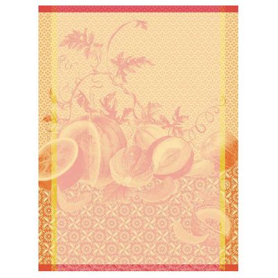 Le Jacquard Francais Eclats Du Midi Fraicheur Red Tea Towel 24 x 31 Inch, MPN: 31398