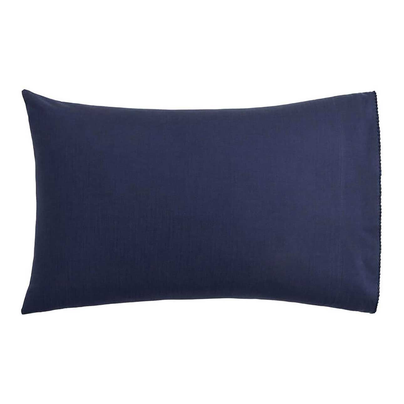 Le Jacquard Francais Eclat Blue 2 Pillowcases 22 x 33 Inch STANDARD, PAIR, MPN: 31123