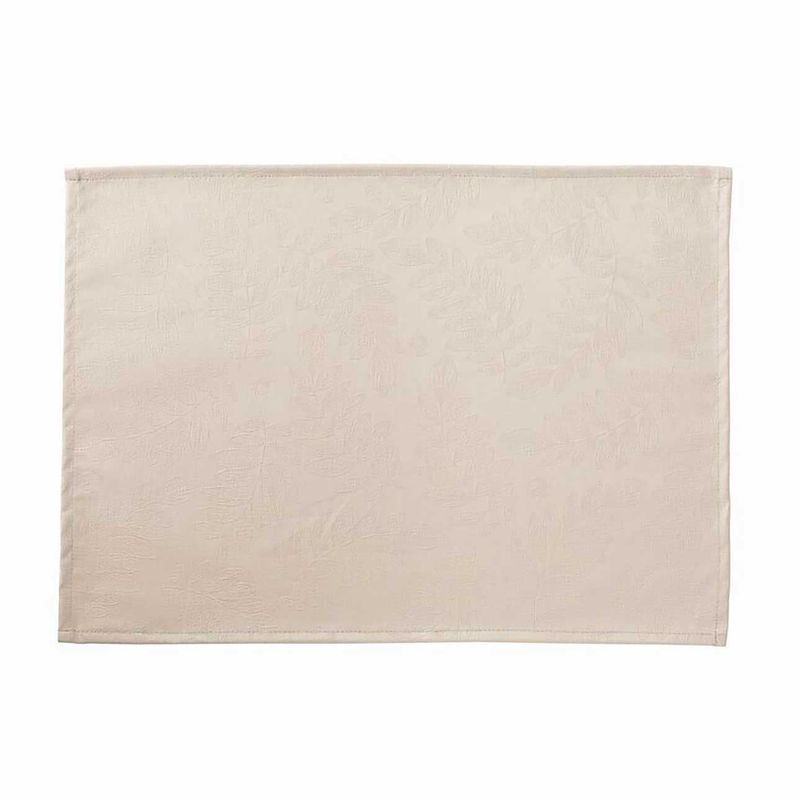 Le Jacquard Francais Vegetal Mood Enduit Beige Coated Placemat 20 x 14 ...