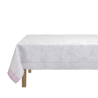 Le Jacquard Francais Ete Indien Purple Tablecloth 69 x 126 Inch, MPN: 31626
