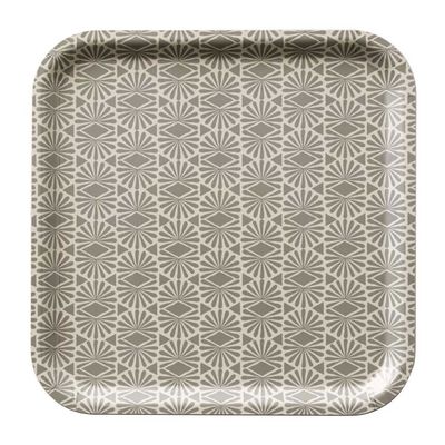 Le Jacquard Francais Dune Grey Tray 13 x 13 Inch, MPN: 31965