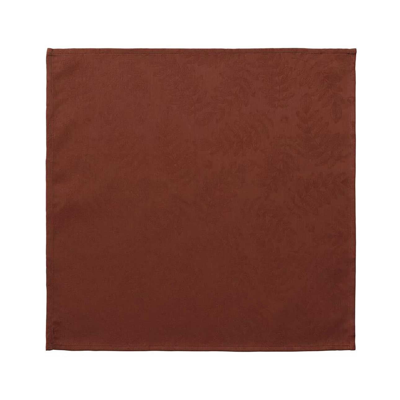 Le Jacquard Francais Vegetal Mood Red Napkin 20 x 20 Inch, MPN: 30940