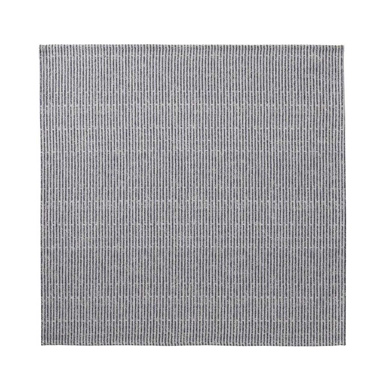 Le Jacquard Francais Empreintes Rayures Blue Napkin 20 x 20 Inch, MPN: 31243