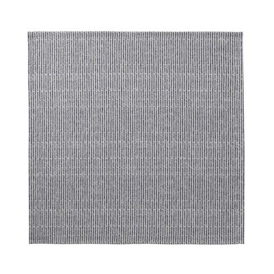 Le Jacquard Francais Empreintes Rayures Blue Napkin 20 x 20 Inch, MPN: 31243
