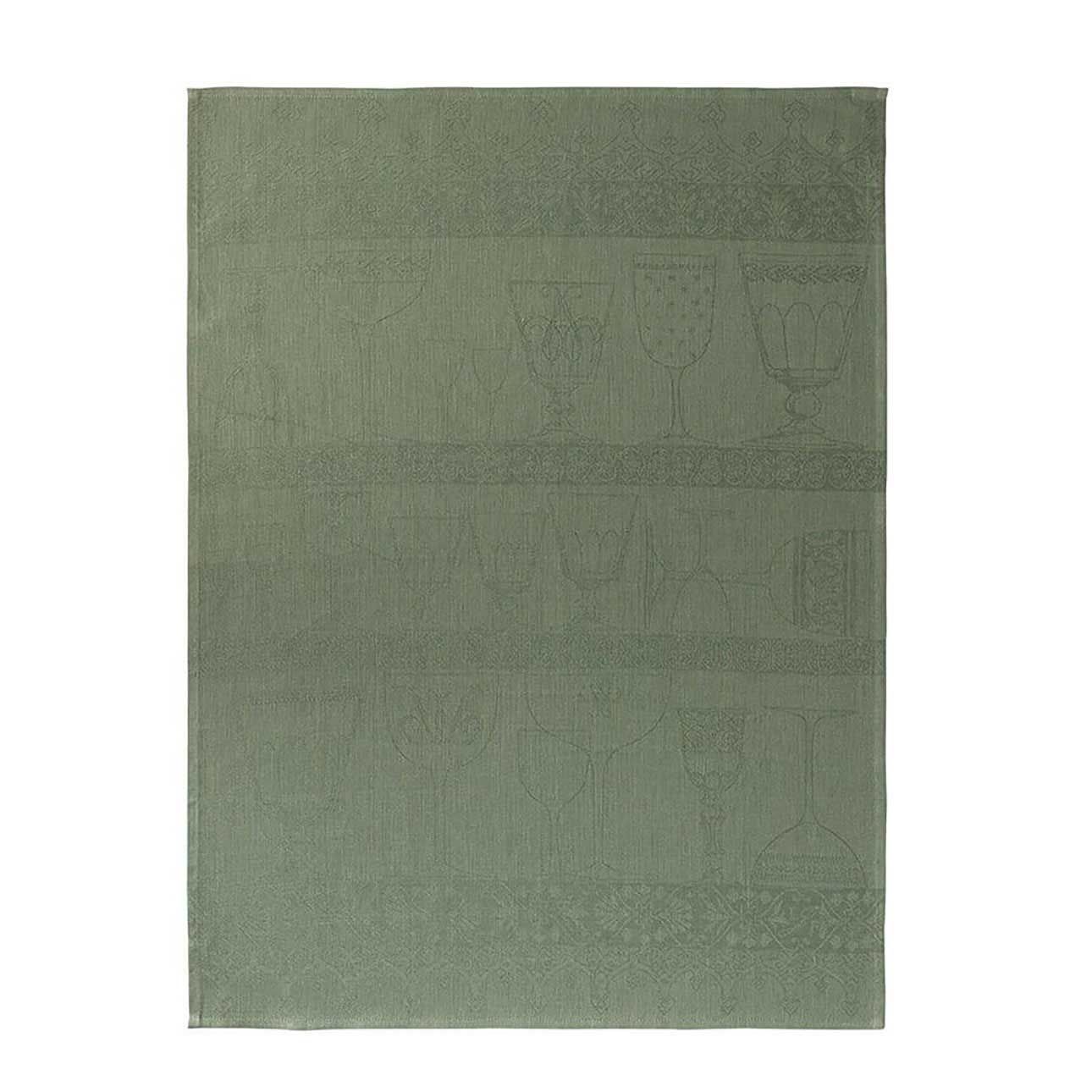 Le Jacquard Francais Cristal Green Crystal Towel 24 x 31 Inch, MPN: 30860