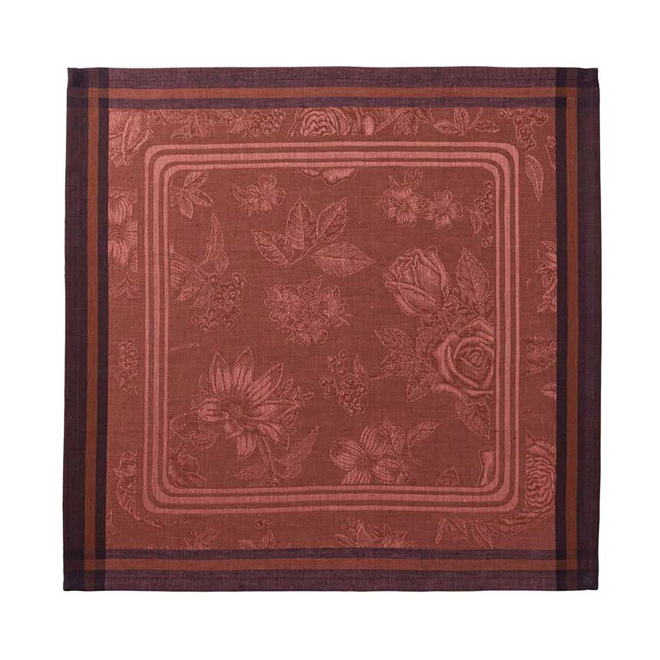 Le Jacquard Francais Romance Red Napkin 20 x 20 Inch, MPN: 31045