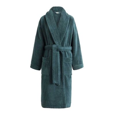 Le Jacquard Francais Caresse Dark Green Robe M, MPN: 31280