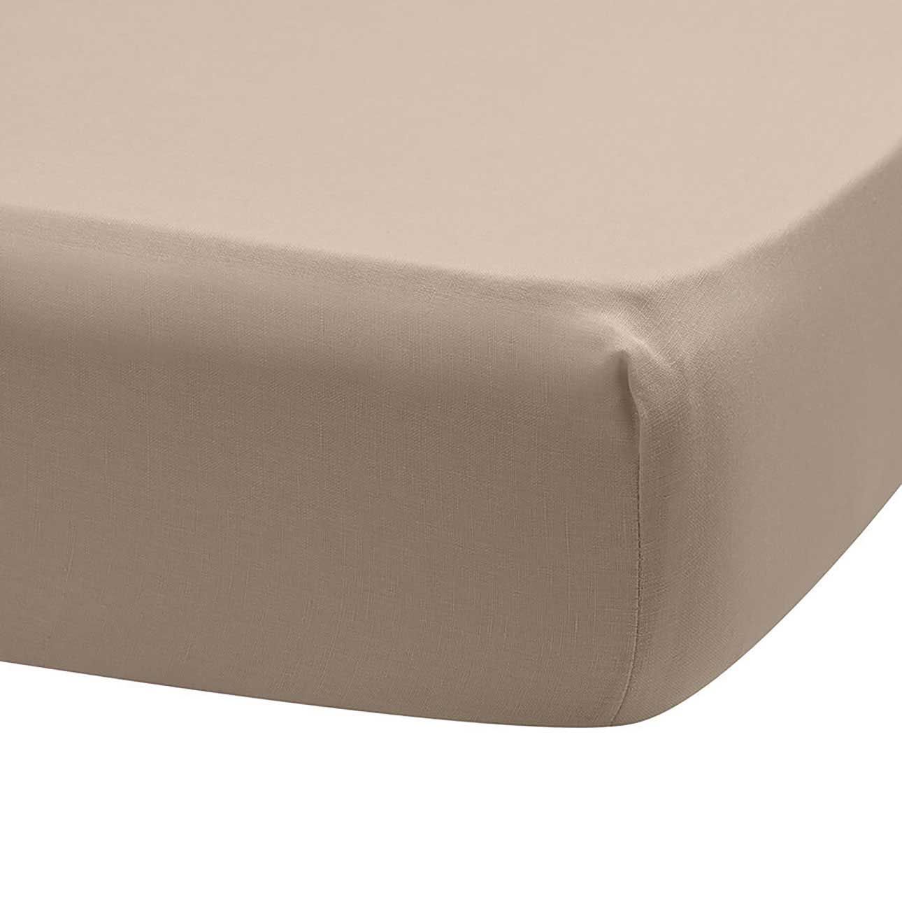 Le Jacquard Francais Dune Beige Fitted Sheets 78 x 80 x 17 Inch KING, MPN: 31742