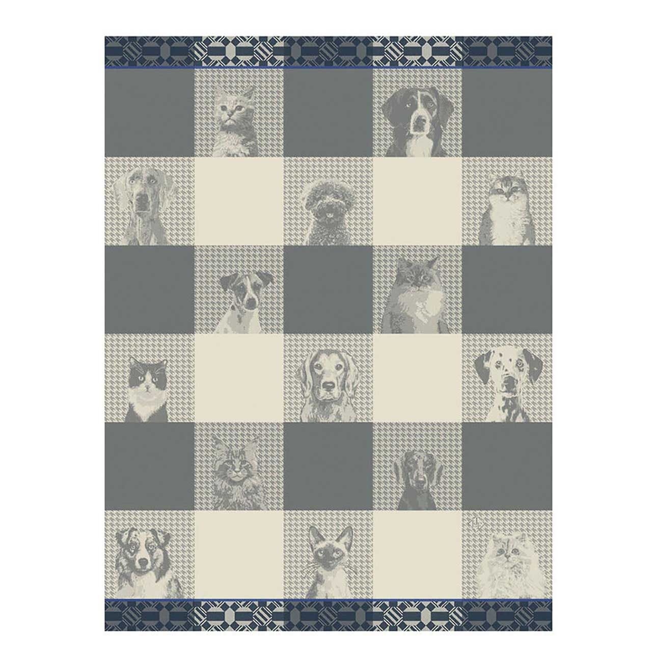 Le Jacquard Francais Truffes Grey Tea Towel 24 x 31 Inch, MPN: 31020
