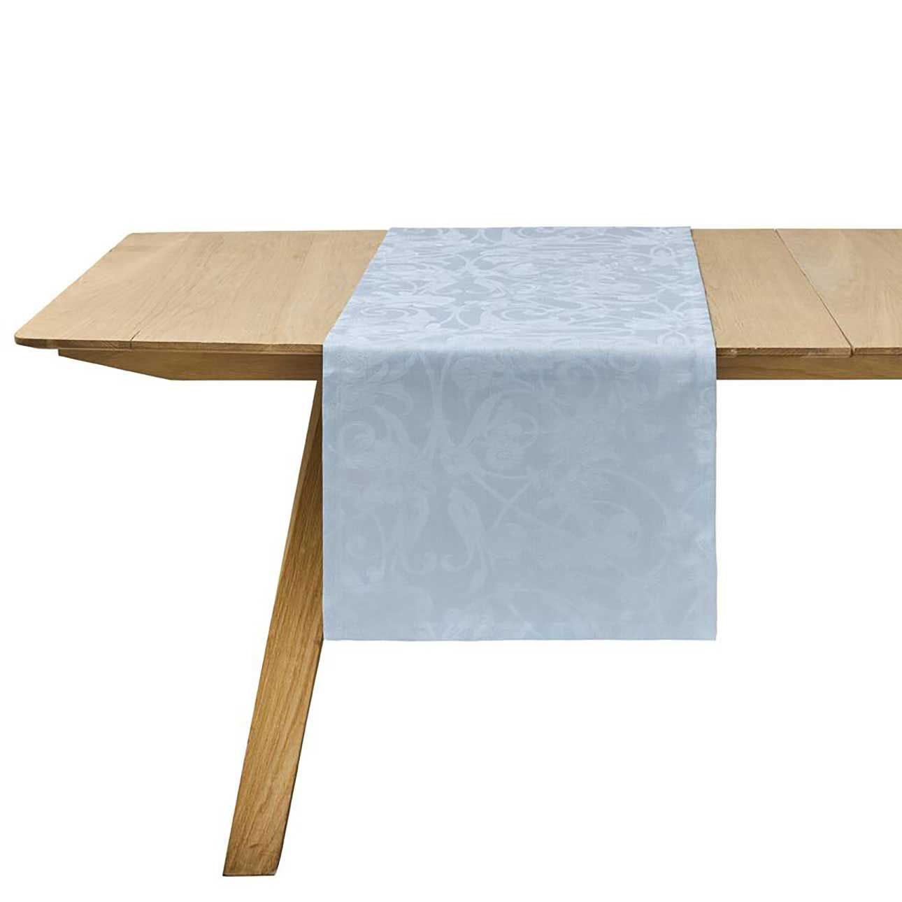 Le Jacquard Francais Tivoli Blue Table Runner 20 x 59 Inch, MPN: 31308
