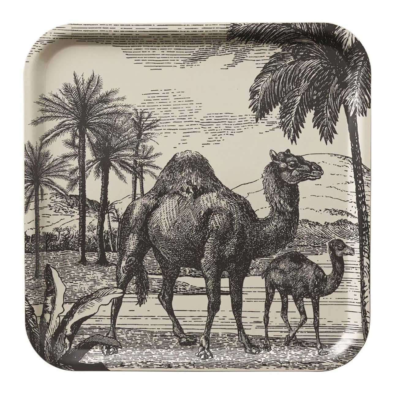 Le Jacquard Francais Dune Grey Tray 15 x 15 Inch, MPN: 31966