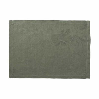 Le Jacquard Francais Tivoli Green Placemat 14 x 19 Inch, MPN: 30856