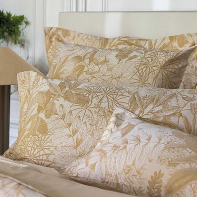 Le Jacquard Francais Bois Dormant Beige Shams 21 x 36 Inch KING, MPN: 31092