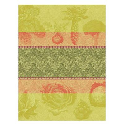 Le Jacquard Francais Jardin Des Choux Green Tea Towel 24 x 31 Inch, MPN: 31028