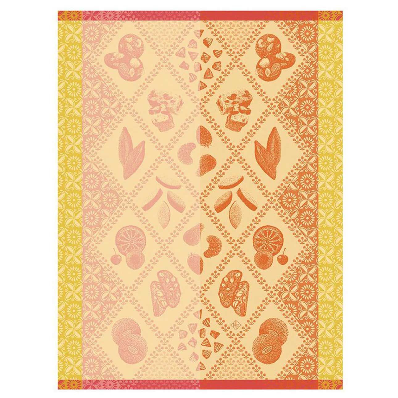 Le Jacquard Francais Eclats Du Midi Douceur Red Tea Towel 24 x 31 Inch, MPN: 31403