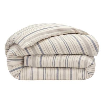 Le Jacquard Francais Dune Blue Duvet Cover 68 x 86 Inch TWIN, MPN: 31736