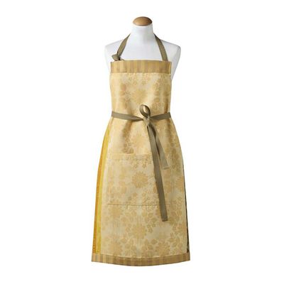 Le Jacquard Francais Gipsy Yellow Apron 35 x 38 Inch, MPN: 31014