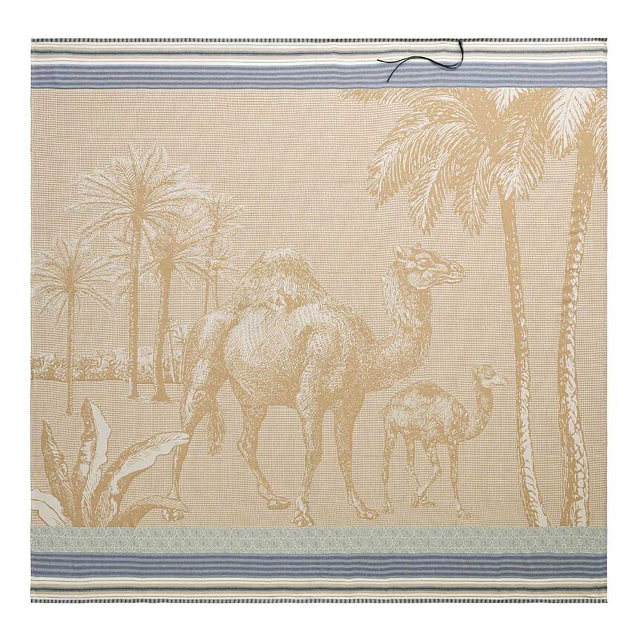 Le Jacquard Francais Dune Beige Beach Towel 78 x 78 Inch, MPN: 31647