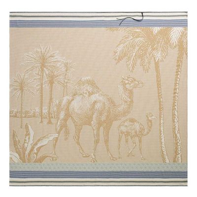 Le Jacquard Francais Dune Beige Beach Towel 78 x 78 Inch, MPN: 31647
