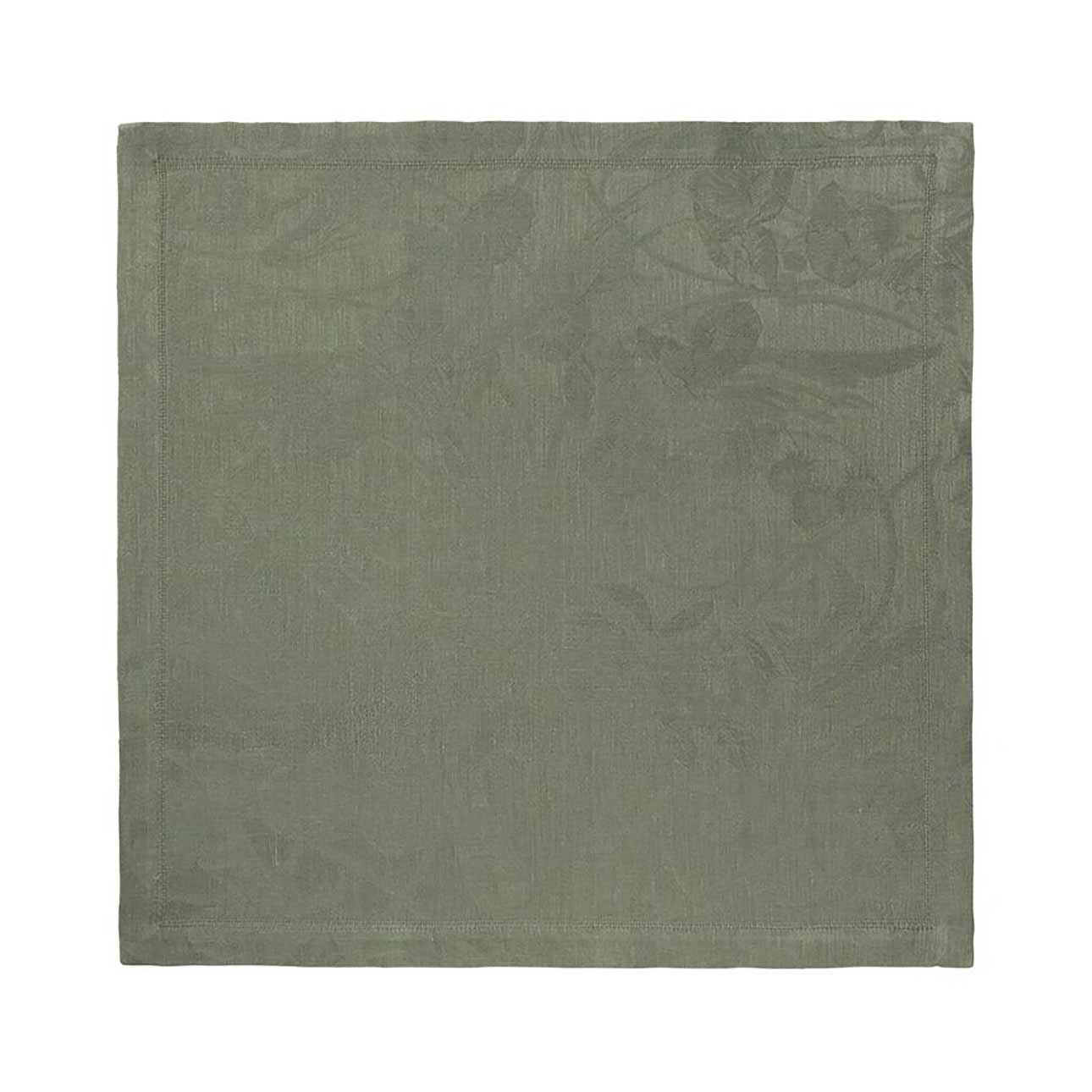 Le Jacquard Francais Tivoli Green Napkin 20 x 20 Inch, MPN: 30855