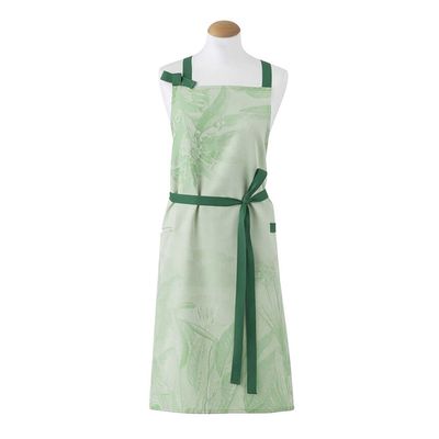 Le Jacquard Francais Sinharaja Green Apron 35 x 35 Inch, MPN: 30744