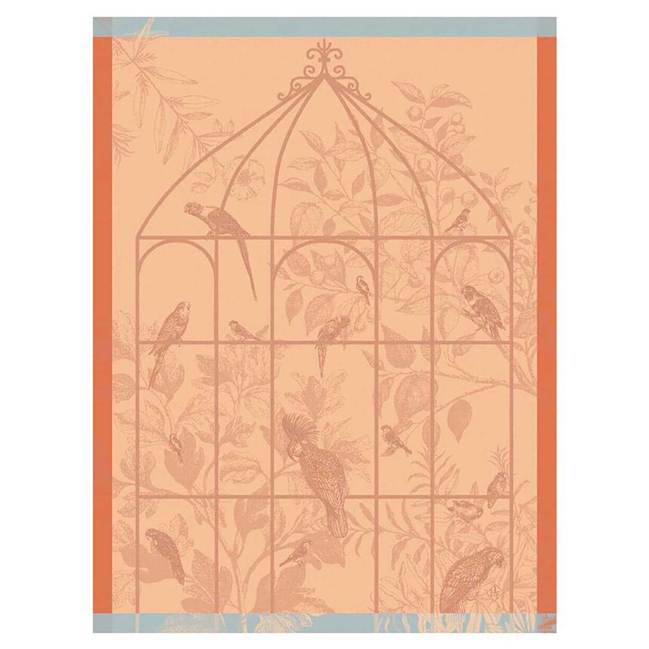 Le Jacquard Francais Sonate Orange Tea Towel 24 x 31 Inch, MPN: 31395