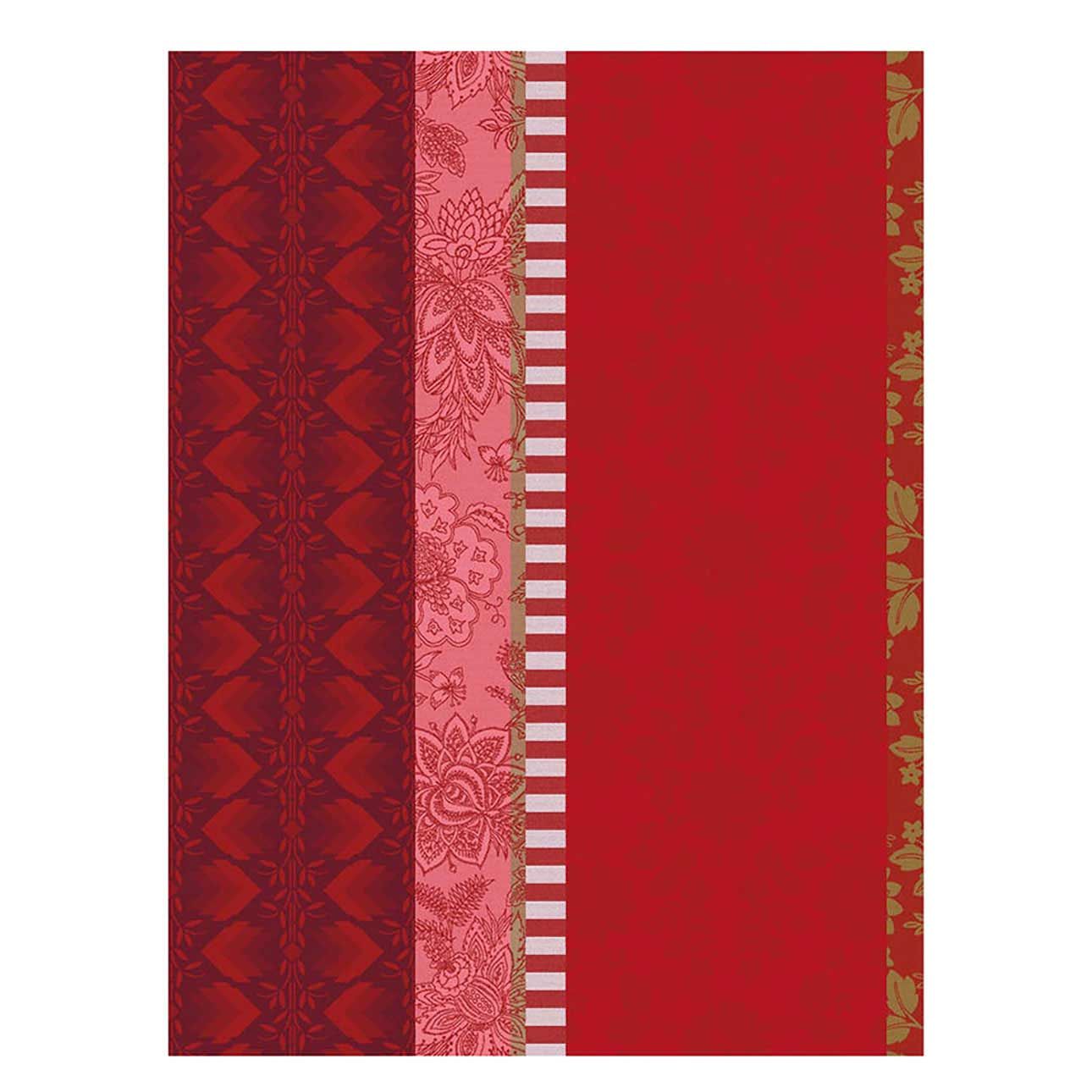 Le Jacquard Francais Gipsy Red Tea Towel 24 x 31 Inch, MPN: 31009