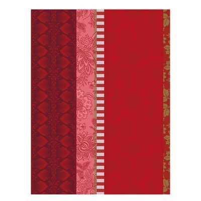 Le Jacquard Francais Gipsy Red Tea Towel 24 x 31 Inch, MPN: 31009