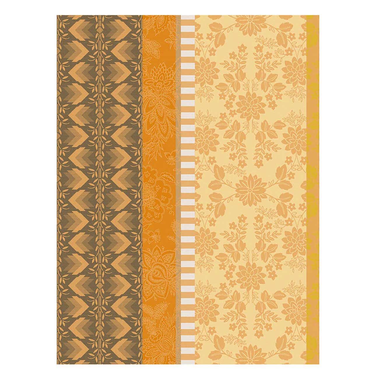 Le Jacquard Francais Gipsy Yellow Tea Towel 24 x 31 Inch, MPN: 31008