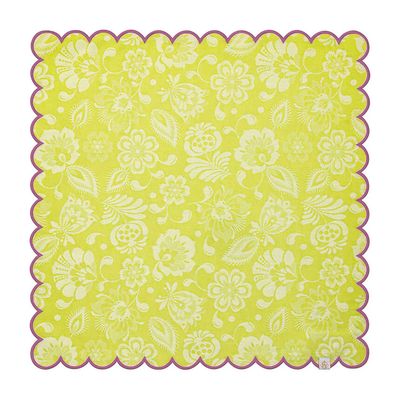 Le Jacquard Francais Alegria Green Napkin 20 x 20 Inch, MPN: 31465