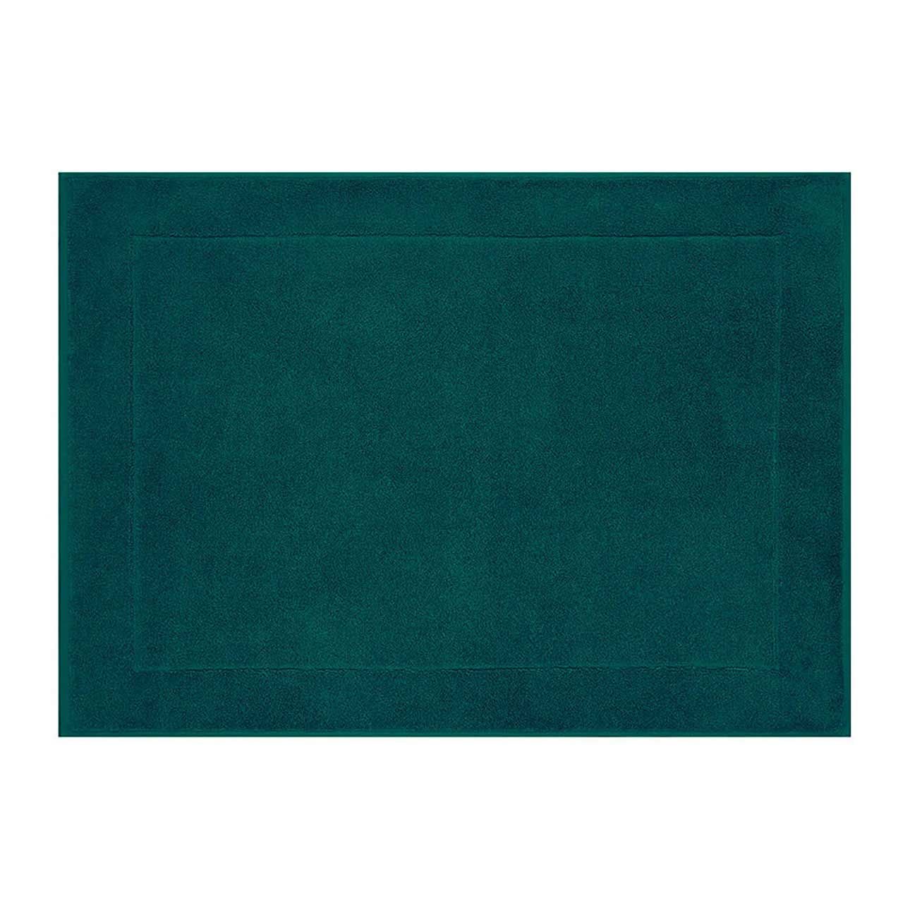 Le Jacquard Francais Caresse Dark Green Bath Mat 24 x 31 Inch, MPN: 31272