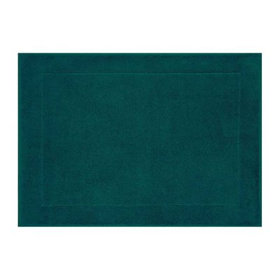 Le Jacquard Francais Caresse Dark Green Bath Mat 24 x 31 Inch, MPN: 31272