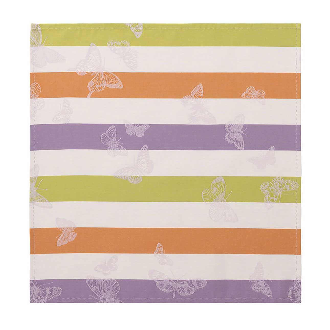 Le Jacquard Francais Bal Des Papillons Purple Napkin 20 x 20 Inch, MPN: 30478