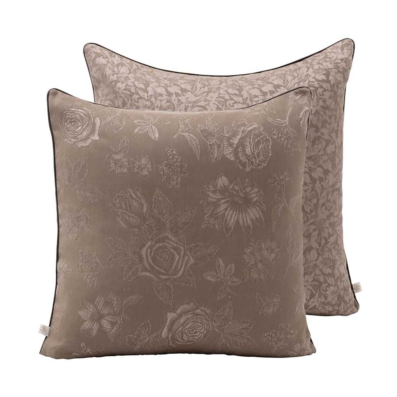 Le Jacquard Francais Romance Pink Cushion Cover 20 x 20 Inch, MPN: 31062