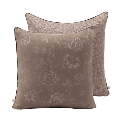 Le Jacquard Francais Romance Pink Cushion Cover 20 x 20 Inch, MPN: 31062