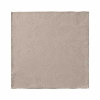 Le Jacquard Francais Vegetal Mood Beige Napkin 20 x 20 Inch, MPN: 30938
